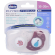 chicco succhietti air in silicone colore rosso 16-36 mesi 1 pz succhie