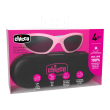 occhiali da sole bambina 4 anni city style rosa con protezione uv 100% per moda cittadina