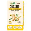 crostini - snack senza glutine con olio extravergine d'oliva e fonte di fibre 100 gr
