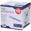 pic ago ipodermico monouso gauge 22 1 1/2, 100 pezzi