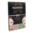 mandorlì, maschera bipack, illuminante 25 g + nutriente 25 g
