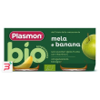 plasmon omogeneizzato bio banana mela 2 vasetti x 80 g