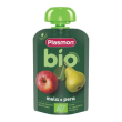 plasmon bio pouch mela pera 100g