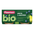 plasmon bio omogeneizzato pera e mirtillo, 2 x 80 g