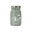 nuvita contenitore termico in acciaio inox per cibi liquidi e solidi 500ml sage green