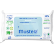 mustela salviette compostabili all'acqua senza profumo - 60 salviettine