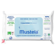 mustela salviette acqua compostabili senza profumo 60 pezzi
