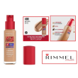 rimmel london - fondotinta lasting finish 35h hydration boost, 400 natural beige