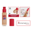 rimmel london - fondotinta lasting finish 35h hydration boost,  160 vanilla