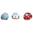 gioco turbo ball city 3pz, mini-veicoli chicco per bambini, cantiere, gioco interattivo, 3 pezzi