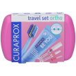 curaprox travel set ortho pink