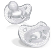 chicco gommotto in silicone crystal 16-36m 2 pezzi
