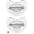 chicco gommotto silicone crystal 2-6 mesi 2 pezzi