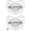 chicco gommotto silicone crystal 6-16 mesi 2 pezzi