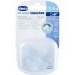 gommotto physio soft silicone 2-6 mesi azzurro