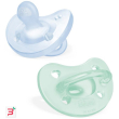 chicco gommotto silicone azzurro 2-6 mesi 2 pezzi