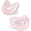 chicco - gommottino ciuccio rosa silicone 2-6 mesi confezione 2 pezzi