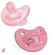 chicco gommotto silicone rosa 6-16 mesi 2 pezzi