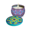 colors candela profumata con citronella e lavanda viola 120g