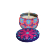 colors candela profumata citronella e geranio, 120g, fragranza naturale antizanzare