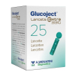 lancetta pungidito glucojet extra gauge 33 25 pezzi