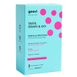 goovi, taste drain & go, integratore alimentare drenante con magnesio e potassio, favorisce il micro