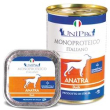 unipro per cani con anatra unicamente vaschetta 150 g