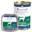 unipro per cani con quaglia unicamente barattolo 400 g