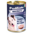 unipro prelibato per cani con onno e pesce azzurro barattolo 400 g