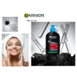 garnier pure active - gel detergente viso anti impurita' , carbone