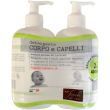 fiocchi di riso - detergente corpo e capelli talco non talco confezione bipacco 2x400 ml