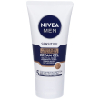 nivea men sensitive viso e barba cream gel 50 ml, crema viso uomo per