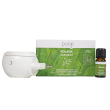 volavia starter kit – diffusore elettrico da muro e sinergia 10ml, purae, oli essenziali naturali,