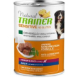 trainer natural sensitive no gluten per cani medium maxi adult con ag...