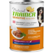 trainer natural sensitive no gluten per cani medium maxi adult con ma...