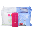 hipp baby care salviettine detergenti & delicate 5 x 48 pezzi 240 pz s