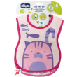 chicco bavagline 6m+ rosa 2 pezzi