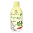 erbamea - puradren fluido integratore drenante e depurativo lemon lime confezione 500 ml