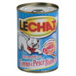 lechat gatto bocconcini tonno e pesce bianco 400gr (lattina)