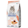 lechat excellence adult salmone per gatti adulti con riso, uova e mela 1,5 kg