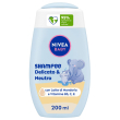 nivea baby shampoo delicato & neutro 200 ml, bambini per una d
