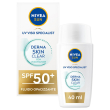 nivea sun uv viso derma skin clear fp50+ 40 ml, crema solare viso anti