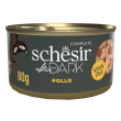 schesir gatto after dark grain free brodo adult pollo 80gr (lattina)