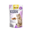gimcat - nutri pockets anatra snack per gatti 60 gr