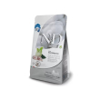 n&d white fish monoprotein spigola - alimento completo per cani adulti mini 2 kg