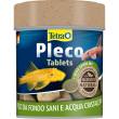 pleco tablets algha spirulina - alimento completo per pesci timidi e di fondo 120 tablets