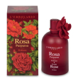 l'erbolario profumo rosa purpurea 100ml, profumo femminile fiorito-rosato, note di mandarino, rosa r