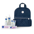 mustela zaino prime coccole con detergente delicato + fluido detergente + pasta cambio + hydra bebè