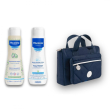 mustela vanity set shampoo dolce 200 ml + bagnetto millebolle 200 ml
