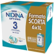 nidina optipro 3 latte di crescita liquido per bambini 6x1000ml